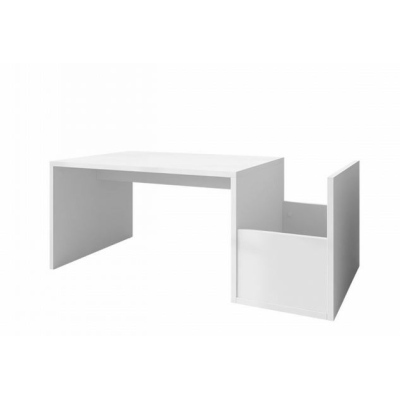 Konferenční stolek ACHTUP - bílý