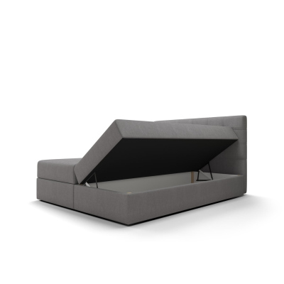 Moderní postel s úložným prostorem 180x200 STIG 5 - šedá