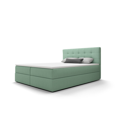 Moderní postel s úložným prostorem 160x200 STIG 5 - zelená