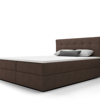 Moderní postel s úložným prostorem 140x200 STIG 5 - hnědá