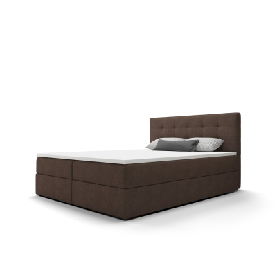 Moderní postel s úložným prostorem 140x200 STIG 5 - hnědá