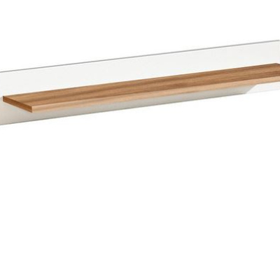 Nábytek do obývacího pokoje s LED osvětlením PADBORG 5 - borovice andersen / dub nash