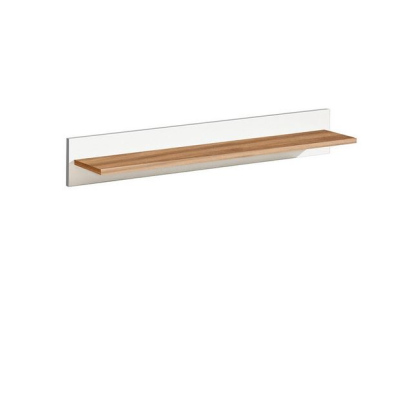 Nábytek do obývacího pokoje s LED osvětlením PADBORG 5 - borovice andersen / dub nash