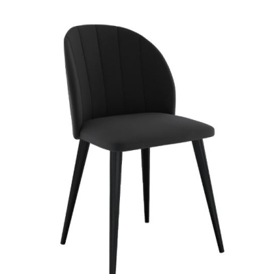 Čalouněná kuchyňská židle PIMA 1 - černá