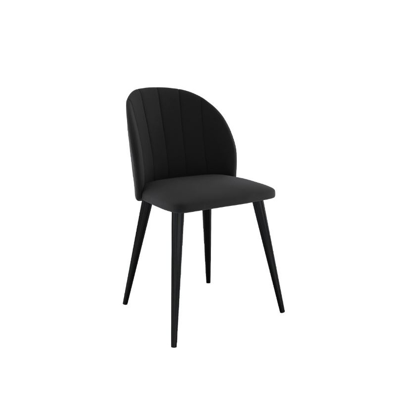 Čalouněná kuchyňská židle PIMA 1 - černá