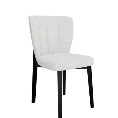 Židle do jídelny PIMA 3 - černá / bílá