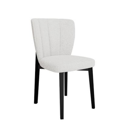Židle do jídelny PIMA 3 - černá / bílá