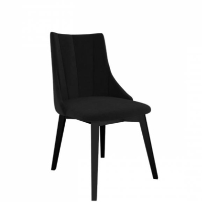 Čalouněná jídelní židle NOSSEN 9 - černá