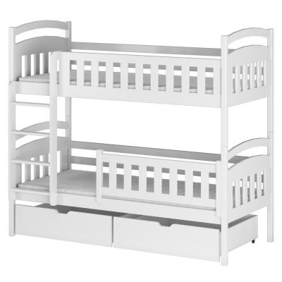 Dětská postel 80x180 BIBI - bílá