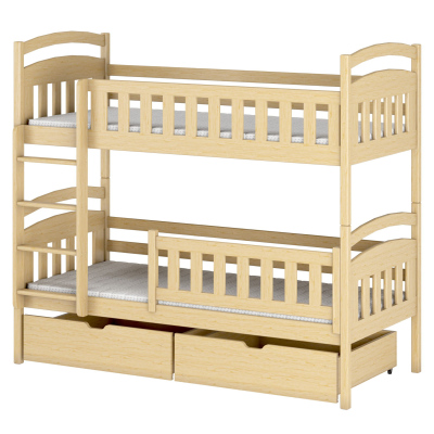 Dětská postel 90x190 BIBI - borovice