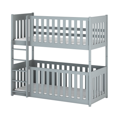 Dětská postel PAVLA - 80x200, šedá