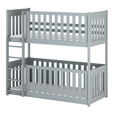 Dětská postel PAVLA - 90x200, šedá
