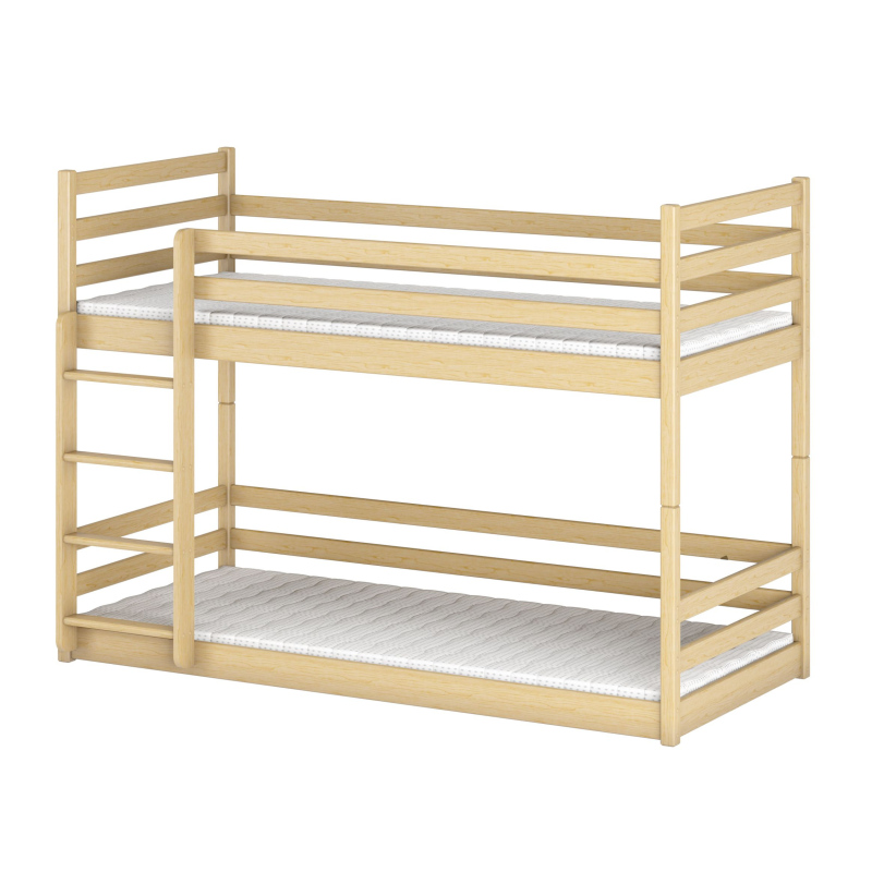 Dětská patrová postel MACY - 80x200, borovice
