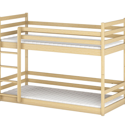 Dětská patrová postel MACY - 90x190, borovice