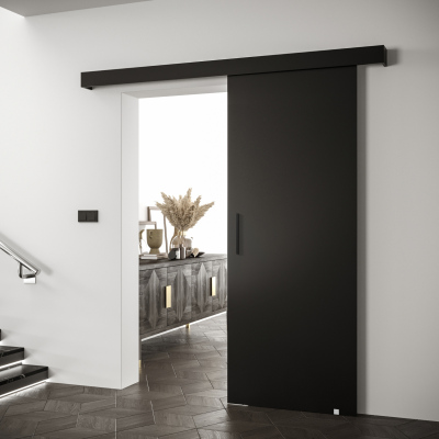 Posuvné dveře s černým úchytem SALOME 1 - černé