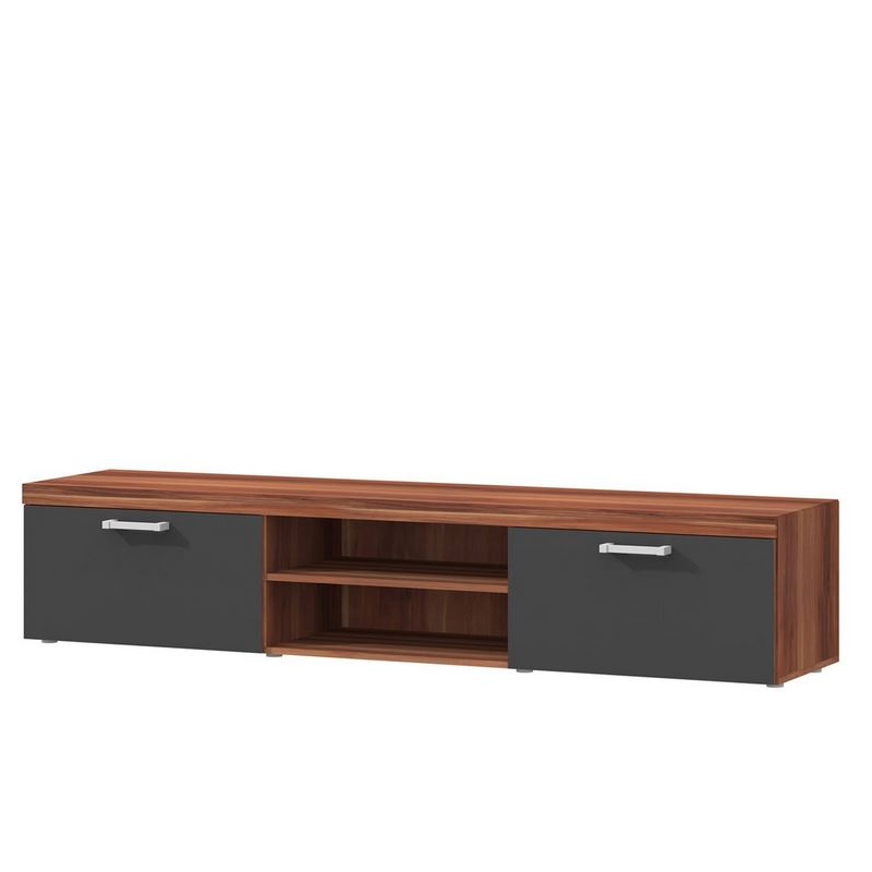 TV stolek CHENG - švestka / grafitový
