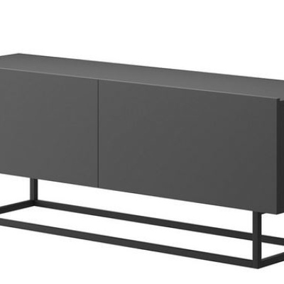 Moderní TV stolek SALTUM 1 - grafitový