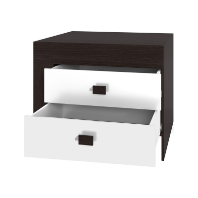 Noční stolek TAKA - dub sonoma, levé provedení