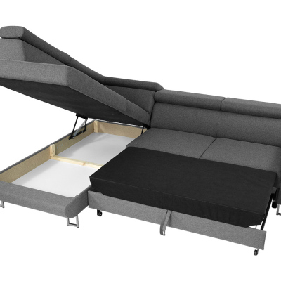 Rohová sedací souprava FAYA - zelená, levý roh