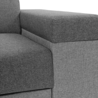 Rohová sedací souprava FAYA - zelená, levý roh