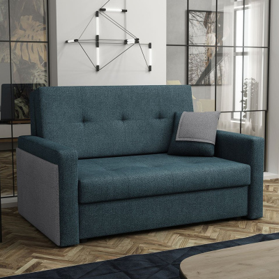 Rozkládací pohovka na každodenní spaní ASUGA 1 - modrá