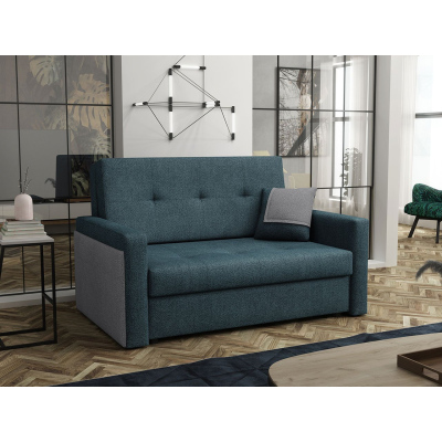 Rozkládací pohovka na každodenní spaní ASUGA 1 - modrá