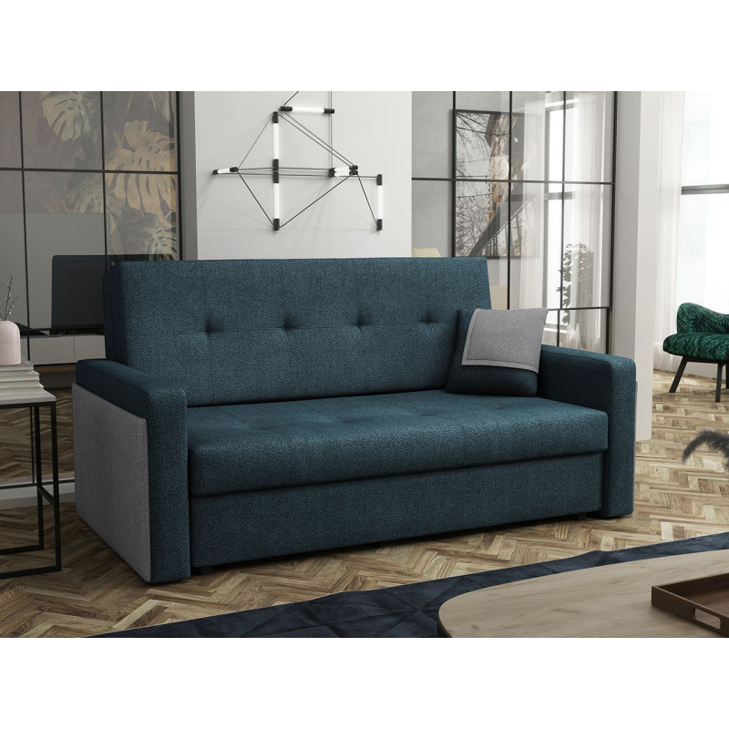 Dvoumístná pohovka na každodenní spaní ASUGA 2 - modrá