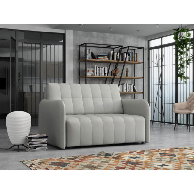 Rozkládací pohovka na každodenní spaní ASUKA 1 - světlá šedá 2