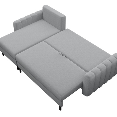 Rohová sedačka s úložným prostorem REIKA - šedá