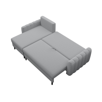 Rohová sedačka s úložným prostorem REIKA - šedá