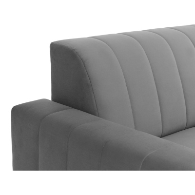 Rohová sedačka na každodenní spaní HANAKO - zelená, levý roh