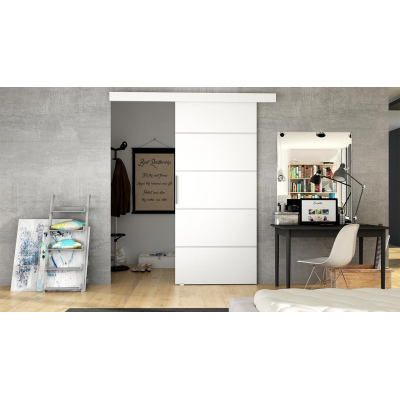 Posuvné dveře MIRAN 3 - 70 cm, bílé