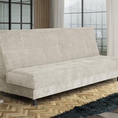 Rozkládací pohovka na každodenní spaní SABANA - béžová