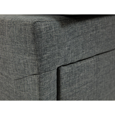 Rozkládací pohovka s taburetem ELZA - hořčicová 2