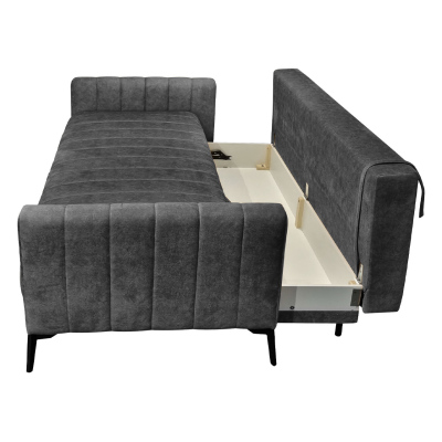 Pohovka na každodenní spaní HATSUKO - zelená