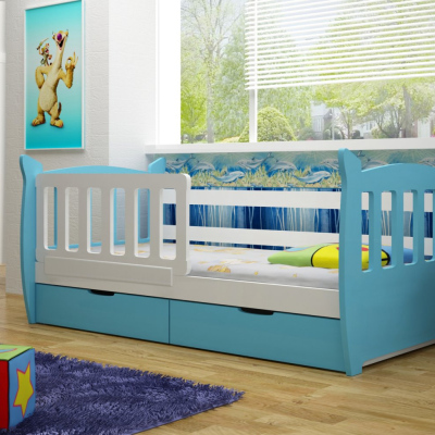 Levné Dětské postele s úložným prostorem: Dětská postel chlapečka Ellinor