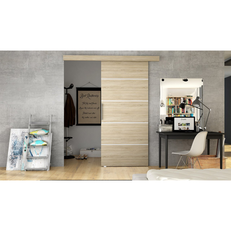 Posuvné dveře MANAMI 3 - 80 cm, dub sonoma