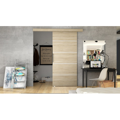 Posuvné dveře MANAMI 3 - 80 cm, dub sonoma