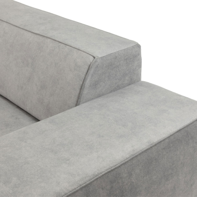 Rohová sedací souprava INDIANAPOLIS - modrá, levý roh