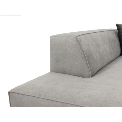 Rohová sedací souprava INDIANAPOLIS - modrá, levý roh