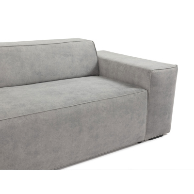 Rohová sedací souprava INDIANAPOLIS - modrá, levý roh