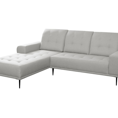 Moderní rohová sedací souprava RURI - světlá šedá 2, pravý roh