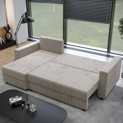 Rozkládací sedací souprava EDITH - červená