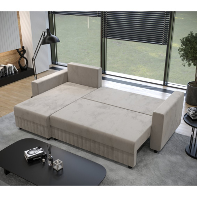 Rozkládací sedací souprava EDITH - červená