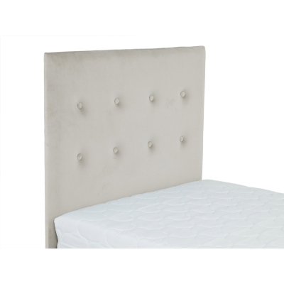 Čalouněná jednolůžková postel 90x200 NECHLIN 2 - modrá + panely 60x30 cm ZDARMA