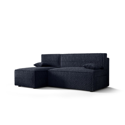 Pohodlná sedačka s úložným prostorem RADANA - tmavě modrá