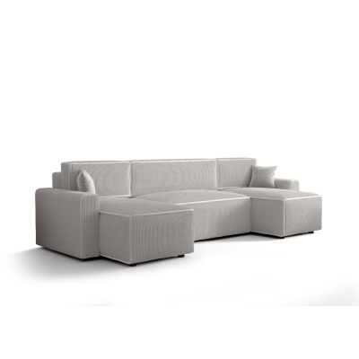 Pohodlná rozkládací sedačka do U RADANA - bílá