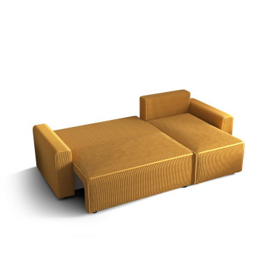 Pohodlná rozkládací sedačka RADANA - žlutá