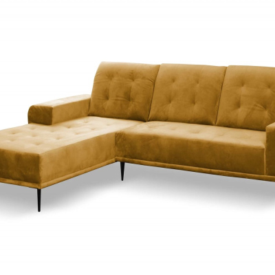 Sedací souprava s polštáři UNKY - hořčicová