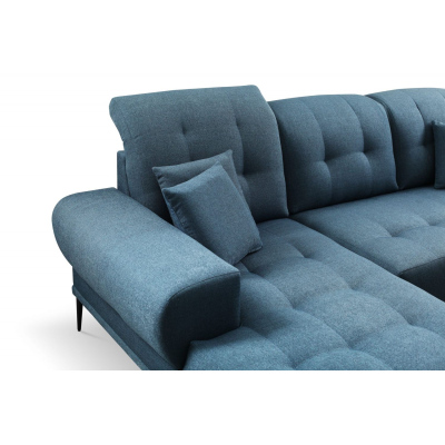 Sedací souprava s polštáři UNKY - modrá